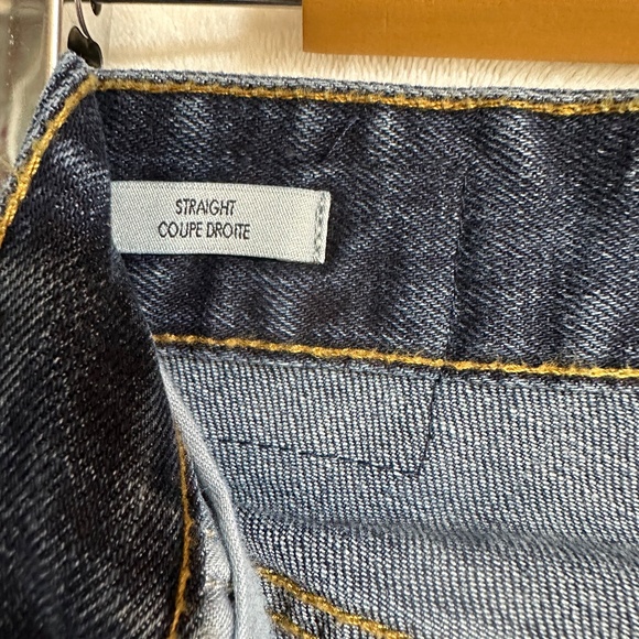 Calvin Klein Men's Jeans Dark Blue Straight 34 X 32 Like New - Picture 4 of 8